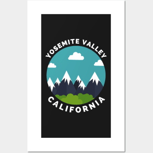 Yosemite Valley Ski Snowboard Mountain California Yosemite - Yosemite Valley California - Travel Posters and Art